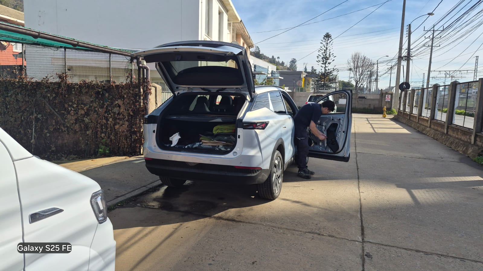 Control solar en SUV